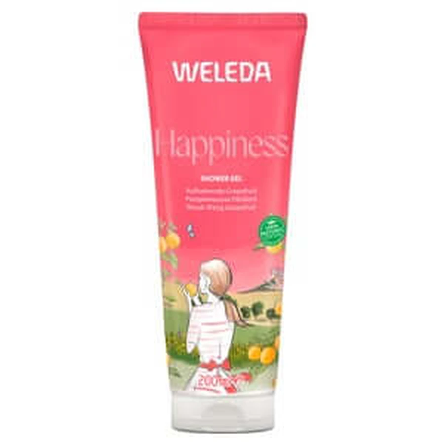 Weleda Happiness Douchegel Grapefruit 200 ml