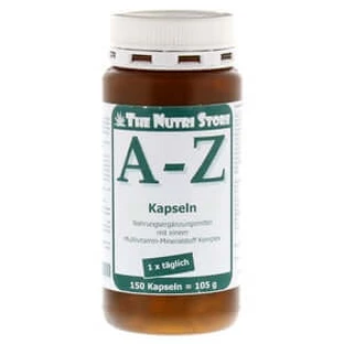 A-Z Multivitamin Mineral Capsules 150 Capsules