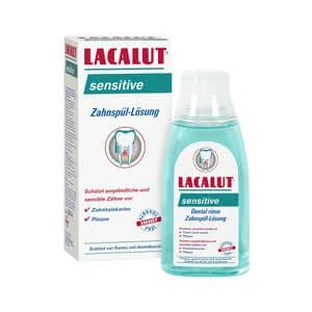 Lacalut Sensitive solución de enjuague dental 300 ml