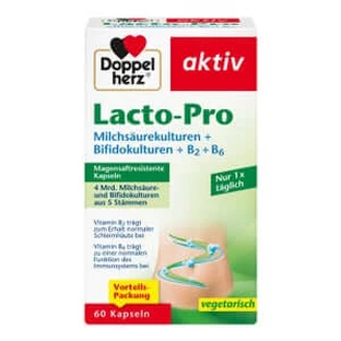 Double Heart Lacto-pro Capsules 60 Capsules