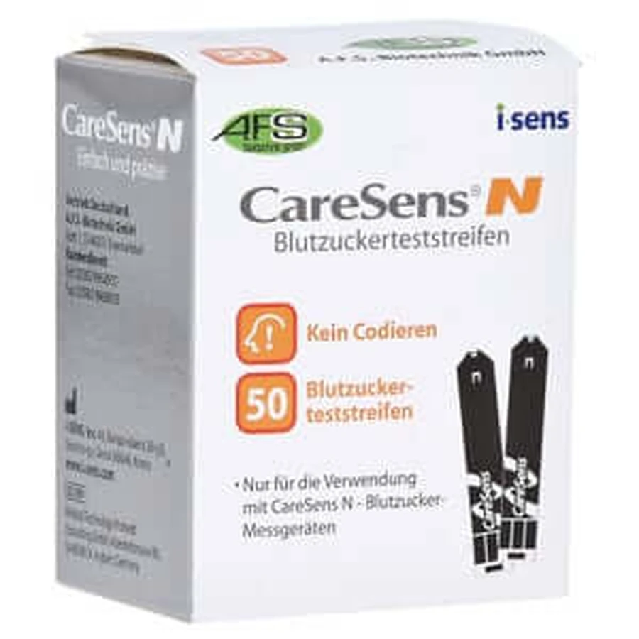 Caresens N Blutzuckerteststreifen auto.c 50 St