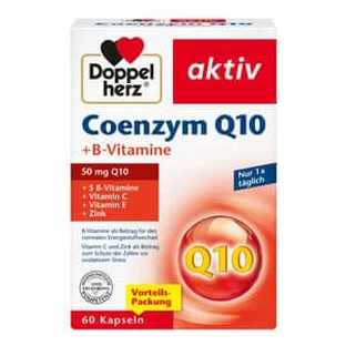 Double Heart Active Coenzima Q10 + Vitaminas B 60 Cápsulas