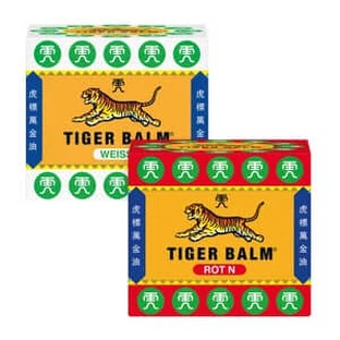 Tiger BALM rood + wit 19,4 g elk 2X19,4 g