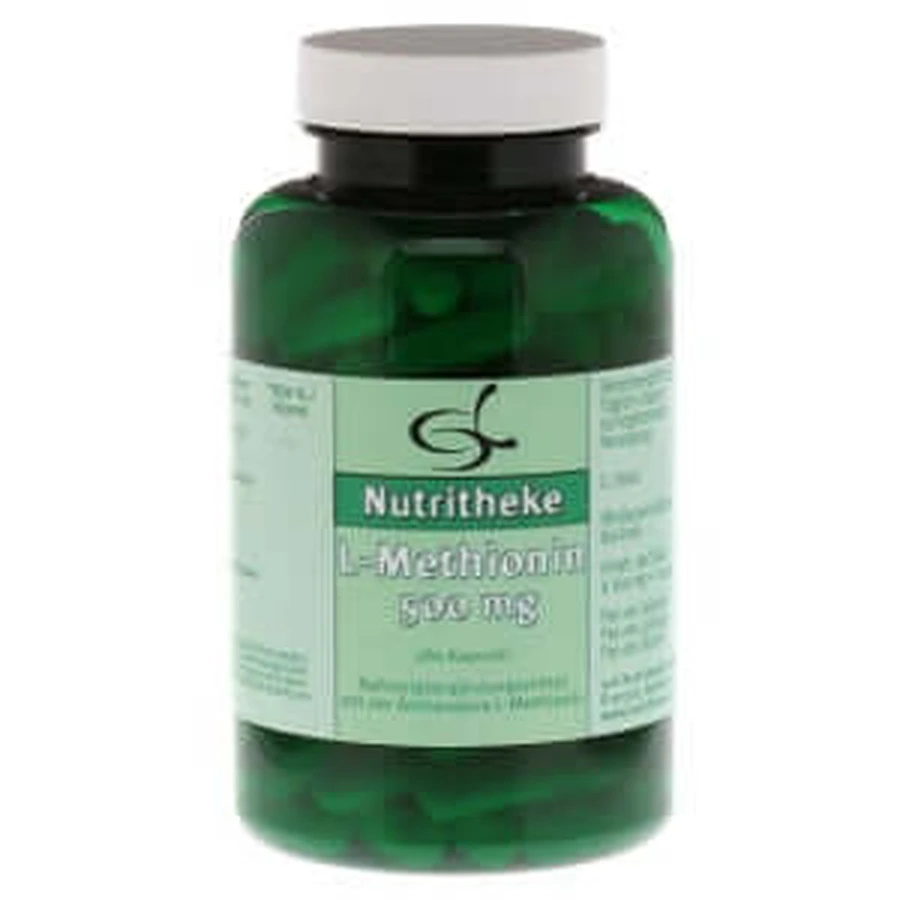L-methionine 500 mg capsules 180 Capsules