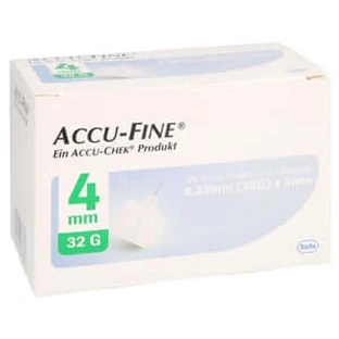 ACCU FINE Sterile needles for insulin pens 4 100 pcs.