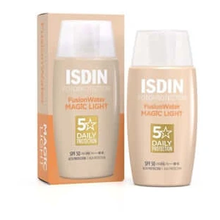 ISDIN FusionWater Colour cremă de protecție solară ușor colorată SPF 50 50 ml
