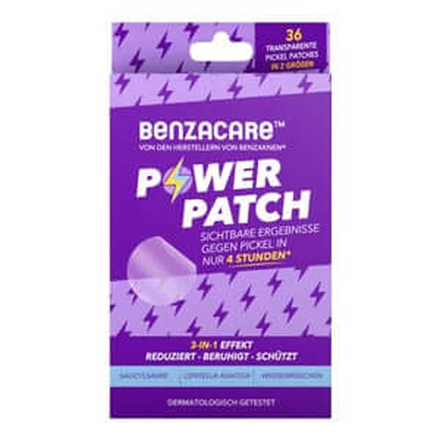 Benzacare Power Patch 36 pcs