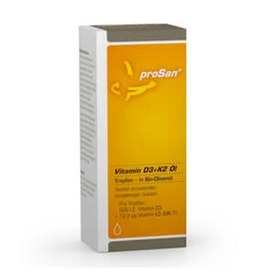 proSan Vitamin D3+K2 Oil 20 ml