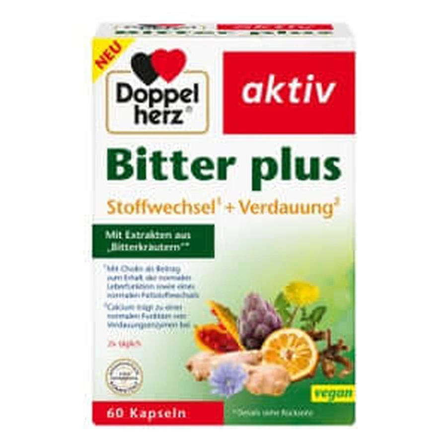 Double Heart Bitter Plus Capsules 60 Capsules
