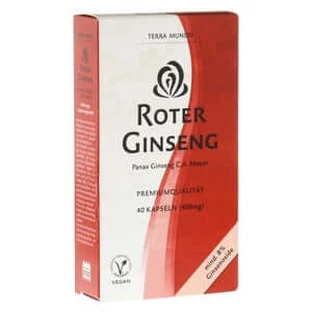 Red Ginseng 400 mg 8% by Terra Mundo 40 St