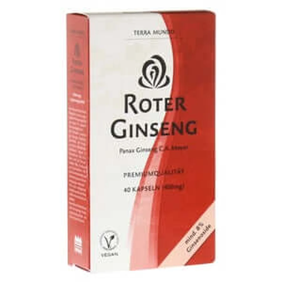 Red Ginseng 400 mg 8% by Terra Mundo 40 St