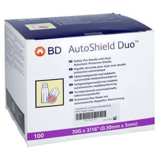 Bd Autoshield Duo Sicherheits-pen-nadeln 5 Mm 100 St