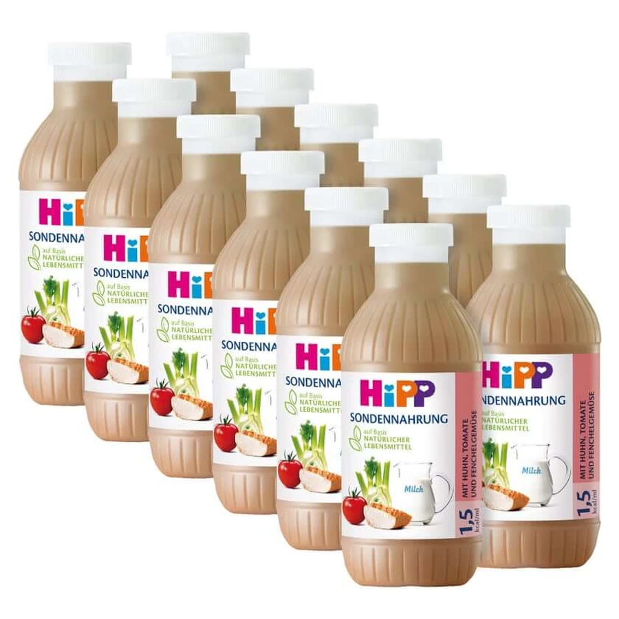 HIPP Kip Tomaat Venkel Mix 12X500 ml