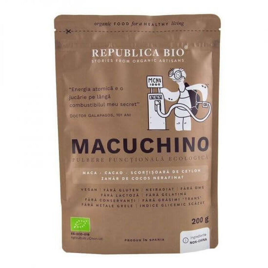 Comprar Polvo funcional Eco Macuchino, 200g, Republica Bio Polvo funcional Eco Macuchino, 200g, Republica Bio