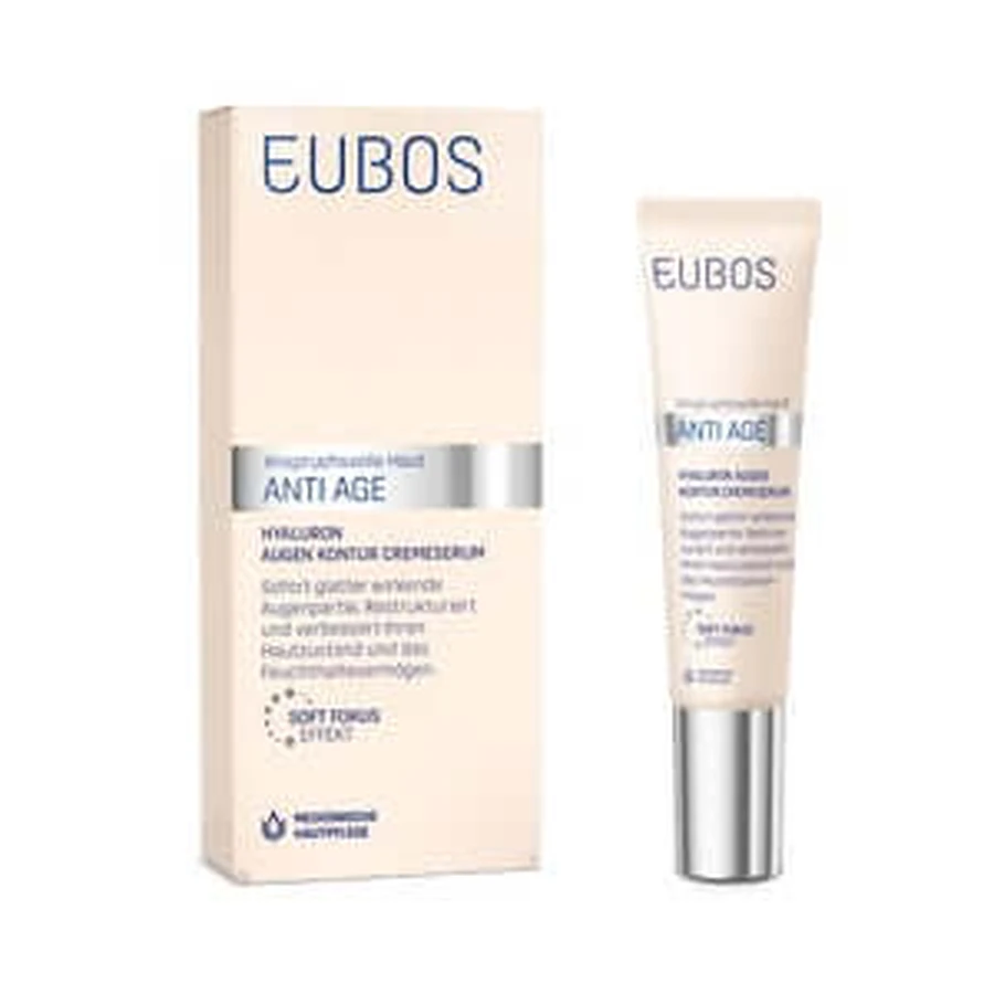 Eubos Sensitive Hyaluron Eye Contour Cream Serum 15 ml