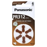 Batterien F.hörgeräte Panasonic PR312 6 St