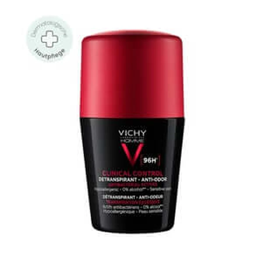 Vichy Homme Deo Klinische Controle 96h Rol 50 ml