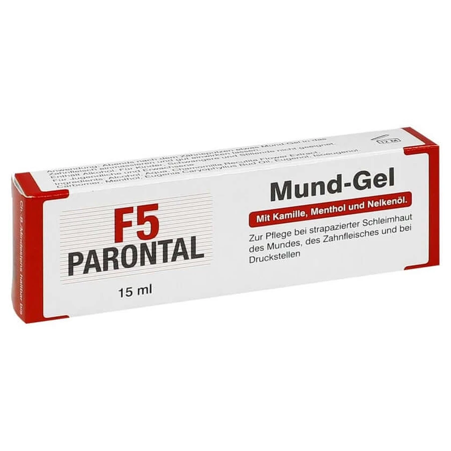 Parontal F5 gel bucal 15 ml