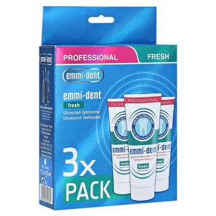Emmi-dent ultrasonic toothpaste fresh Se 3 pcs