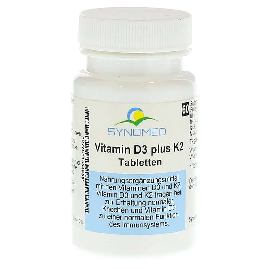 Vitamin D3 PLUS K2 Tabletten 60 St