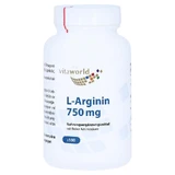 Arginine 750 mg capsules 100 stuks
