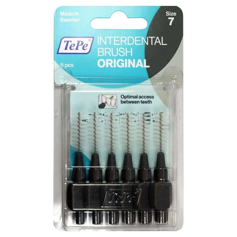 TEPE interdentale rager 1.3mm grijs 6 st.