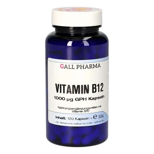 Vitamine B12 1000 µg GPH Capsules 120 Capsules