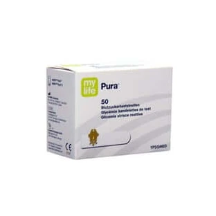 PURA Bloedglucose teststrips 50 stuks