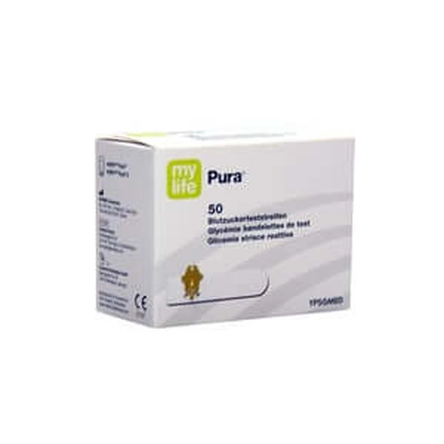 PURA Bloedglucose teststrips 50 stuks
