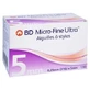 BD Micro-fine Ultra pennaalden 0,25x5 mm 100 stuks.