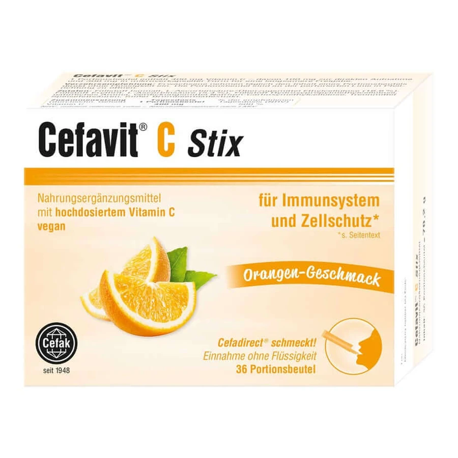 Cefavit C Stix granules 36 St