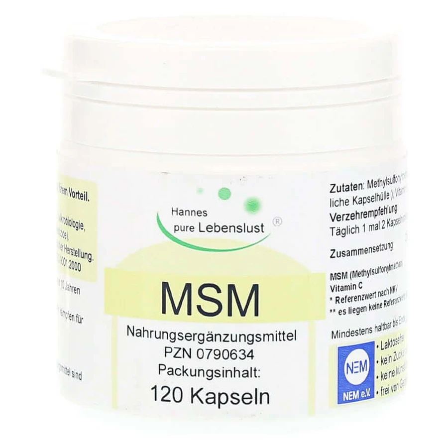 Msm+biopep Vegicapsules 120 Capsules