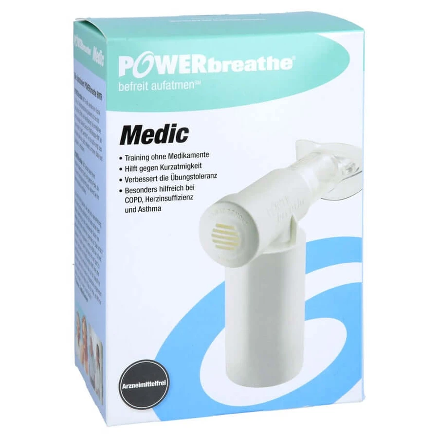 Powerbreathe Medic ademhalingstrainer 1 stuk