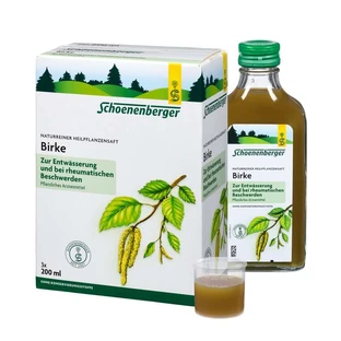 Zumo de Abedul Schoenenberger Zumo de Plantas Medicinales 3X200 ml