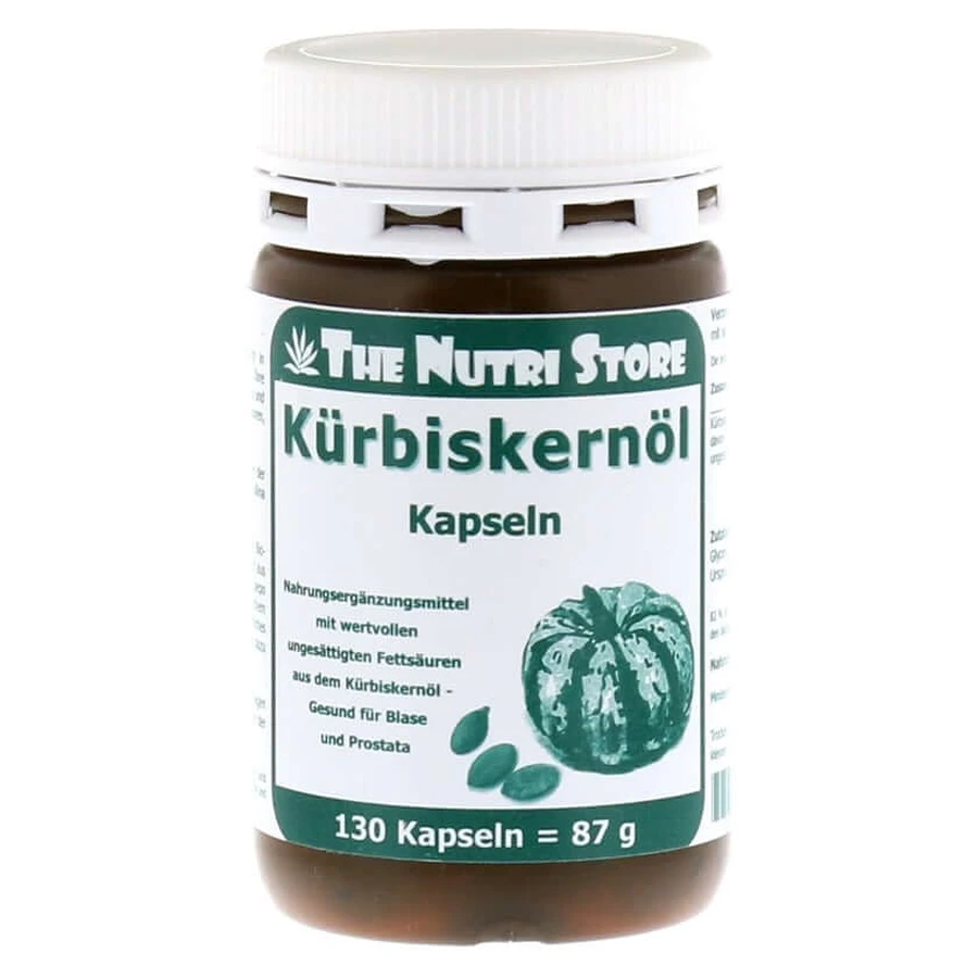 Aceite de semillas de calabaza 500 mg cápsulas 130 Cápsulas