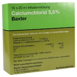Calcium chloride solution 5.5% ampoules 10X20 ml