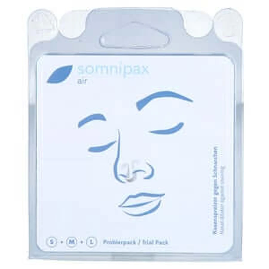 Somnipax neusspreider maat S/M/L 3 stuks.