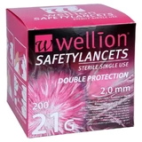 Wellion Safetylancets 21 G 2 mm Sicherhe 200 St