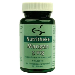 Manganese 5 mg capsules 60 Capsules