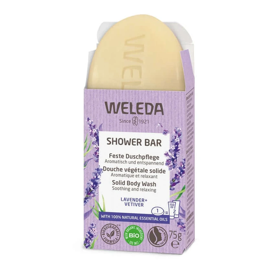 Weleda Solid Shower Care Lavender + Vetiver 75 g: ceny i cechy