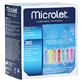 Lancetas Microlet Coloreadas 200 unid.