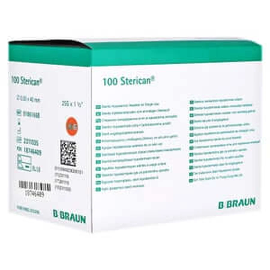 Sterican 25g 40 Mm Einmalkanüle 100 St