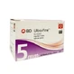 Bd Ultra-fine pen needles 5 Mm 31 G 0.25 Mm 105 pcs