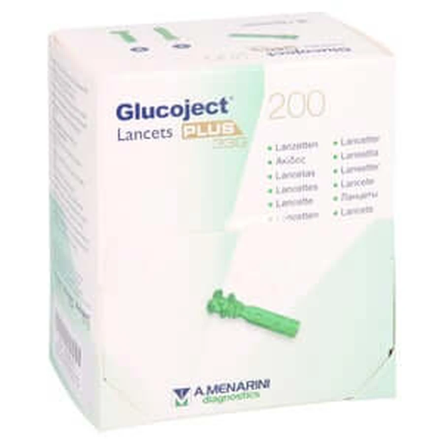 Glucoject lancetten 200 stuks