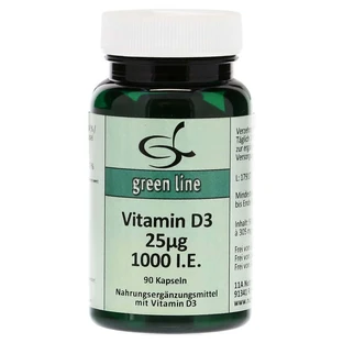Vitamine D3 25 µg 1.000 I.U. Capsules 90 Capsules