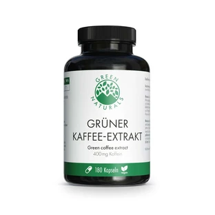 Green Naturals Green Coffee-extr.100% Caffeine Kps 180 St