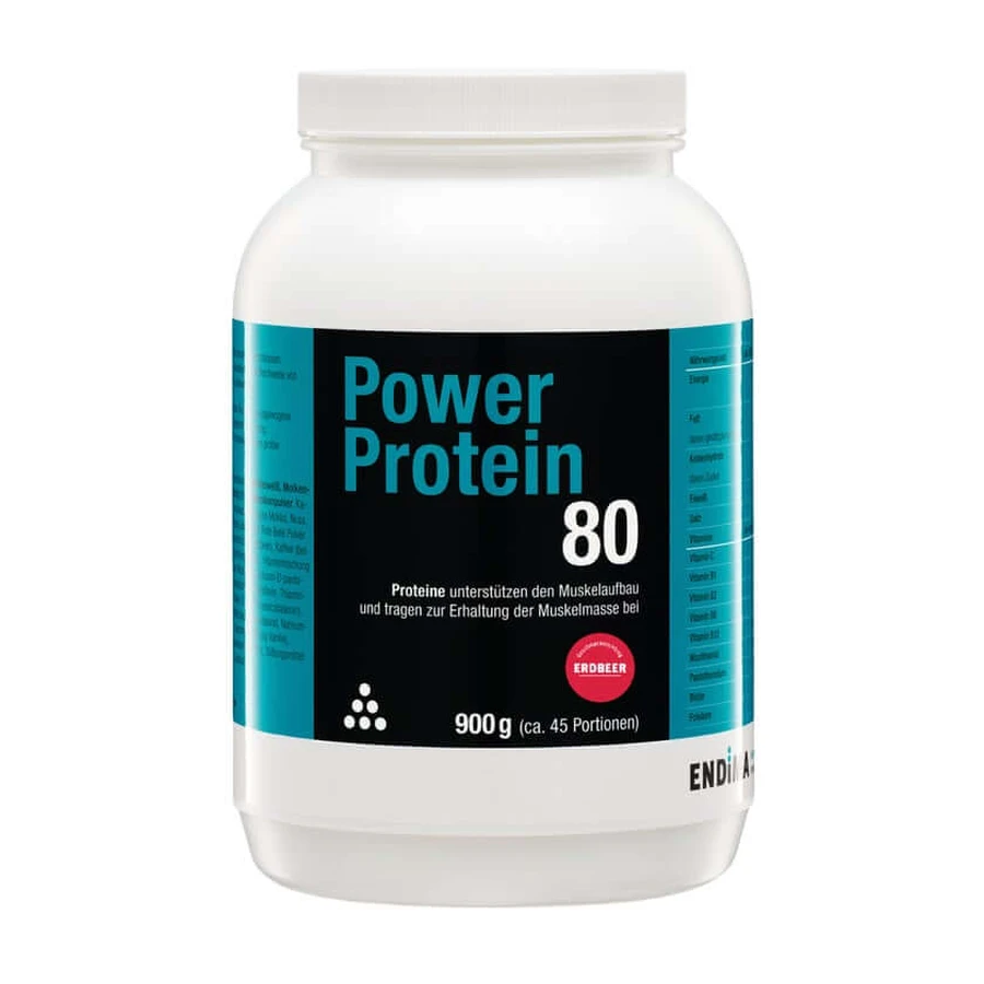 Power Protein 80 Fresa en polvo 900 g