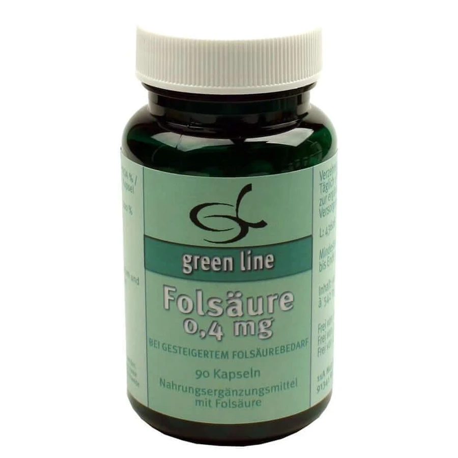 Folsäure 0,4 mg Kapseln 90 St