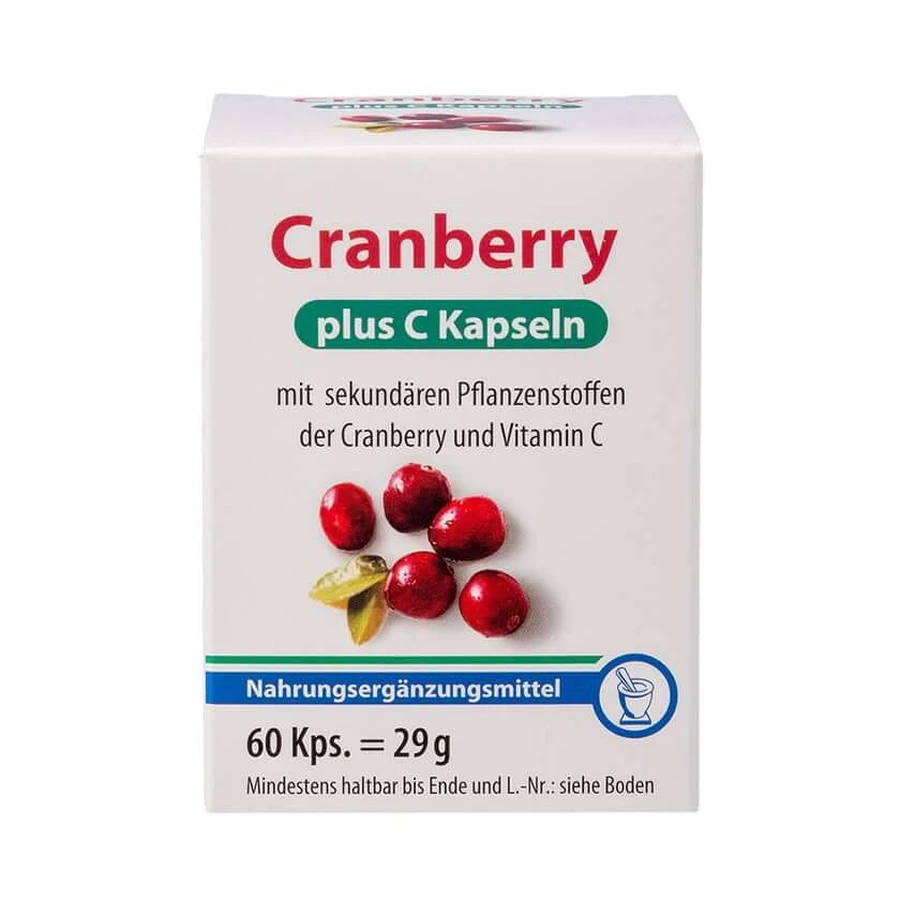 Cranberry + Vitamine C Capsules 60 Capsules