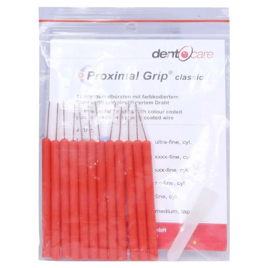 Proximal Grip Xxx-bus interdental fino rojo 12 uds.